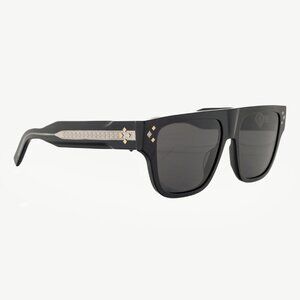 Dior CD Diamond S6I Black Geometric Square Sunglasses
